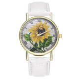 Retro style design sunflower pattern Watch New Trend