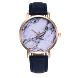 Relogio Feminino Retro Colored Marble Style