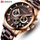 Men Watch CURREN Top Brand Luxury Fashion Quartz Men's Watches Waterproof