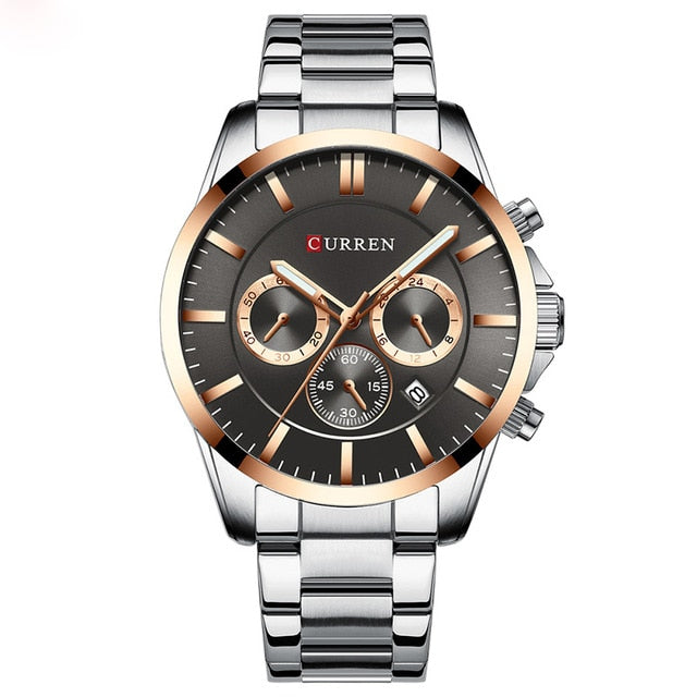 Men Watch CURREN Top Brand Luxury Fashion Quartz Men's Watches Waterproof