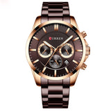 Men Watch CURREN Top Brand Luxury Fashion Quartz Men's Watches Waterproof
