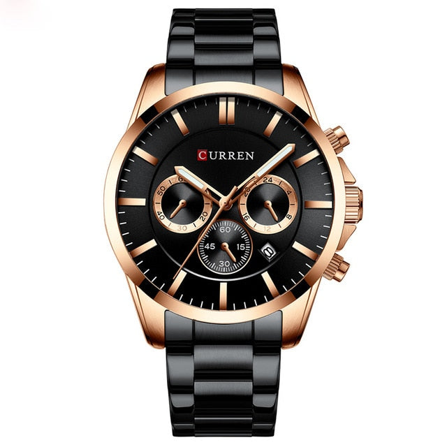 Men Watch CURREN Top Brand Luxury Fashion Quartz Men's Watches Waterproof