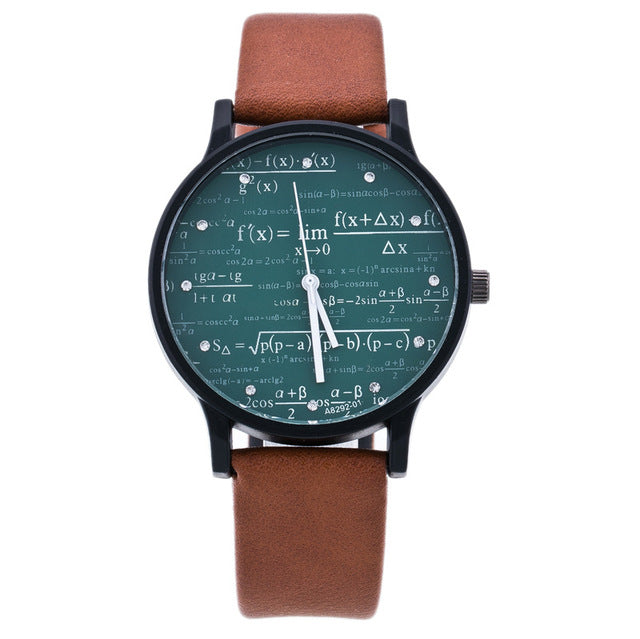Vinkkatory Creative Mens Watch Leather Quartz