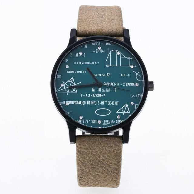 Vinkkatory Creative Mens Watch Leather Quartz