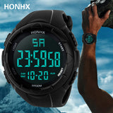 Luxury Men's Watches Analog Digital Military LED