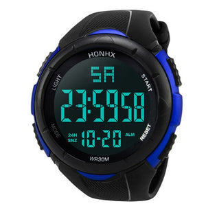 Luxury Men's Watches Analog Digital Military LED