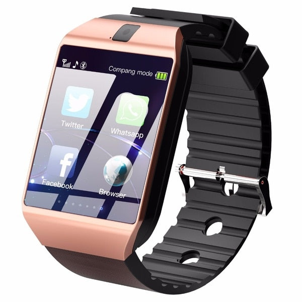 Bluetooth Smart Watch DZ09 Phone With Camera Sim TF Card