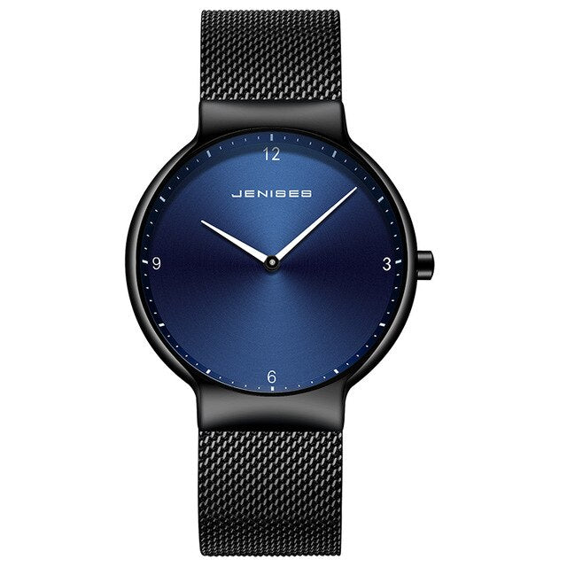 Top JENISES Brand Quartz Watch Ladies Wristwatches Couples Clock