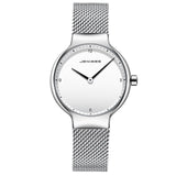 Top JENISES Brand Quartz Watch Ladies Wristwatches Couples Clock