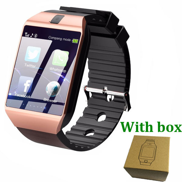 Bluetooth Smart Watch DZ09 Phone With Camera Sim TF Card