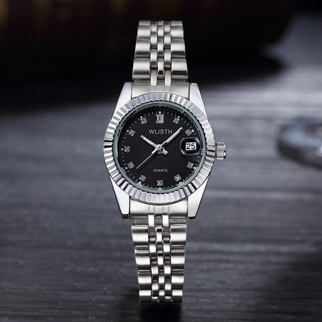 Luxury brand couple watches fashion ladies waterproof