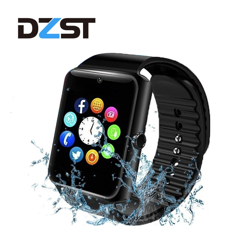 Smart Watch GT08 Plus Bluetooth Pair Metal Clock with Sim Card