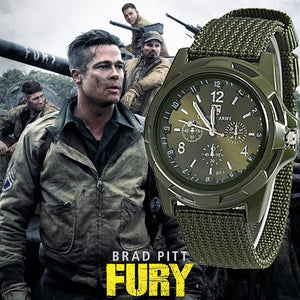 Fashion Men Waches Nylon Band Watches Military Watches