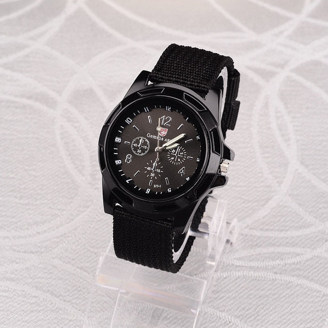 Fashion Men Waches Nylon Band Watches Military Watches
