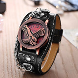 Watch Men Handsome Cool Retro Chain Can Be Flipped Belt Quartz Watches