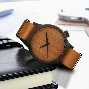 Creative Casual Wooden Watch Minimalist Business Men's Watch Quartz