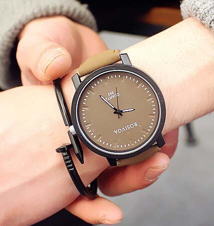 NEW Pointer Large Dial  Style Retro Simple Ladies