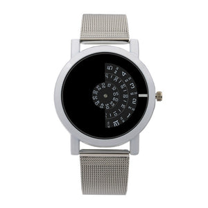 new high-end turntable couple watch titanium steel bracelet