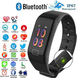 F1 Plus Smart Bracelet Heart Rate Color Screen Blood Pressure Fitness