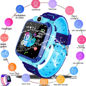Waterproof Kid Smart Watch Anti-lost Location Sim Phone