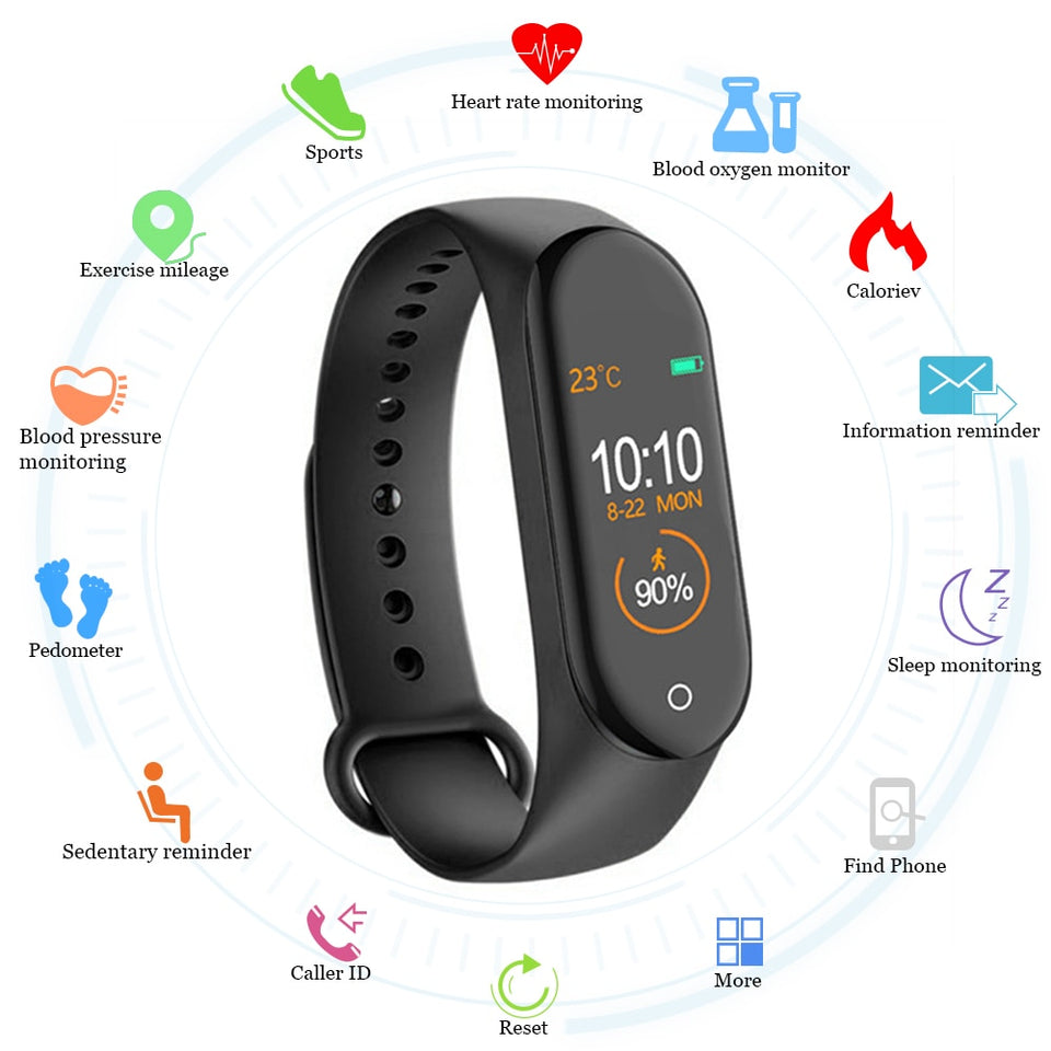 M4 Smart band Fitness Tracker Watch Sport bracelet