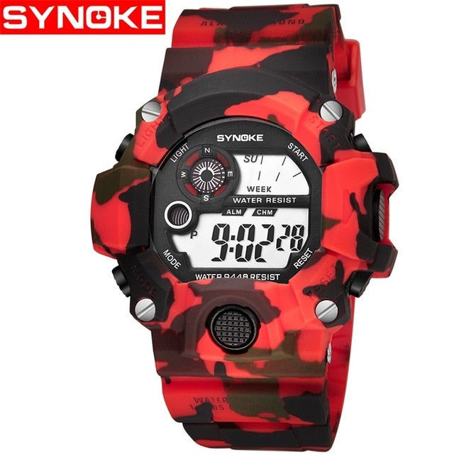 SYNOKE Relogio Masculino Military Multi Function