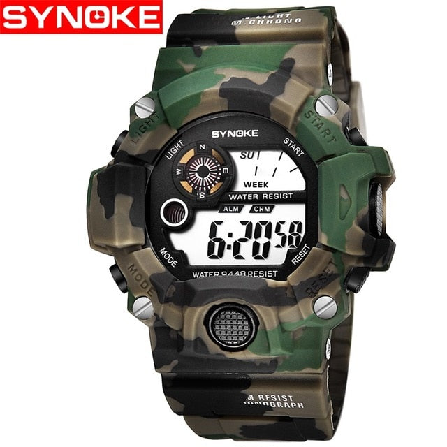 SYNOKE Relogio Masculino Military Multi Function