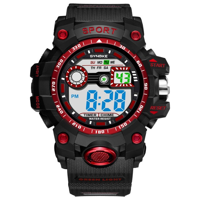 SYNOKE New Arrival Luxury Sports Watch  Digital LED