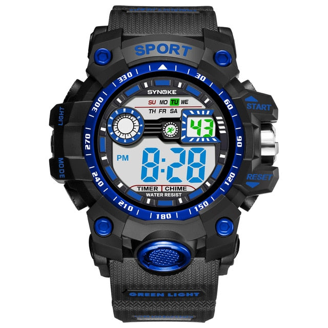 SYNOKE New Arrival Luxury Sports Watch  Digital LED