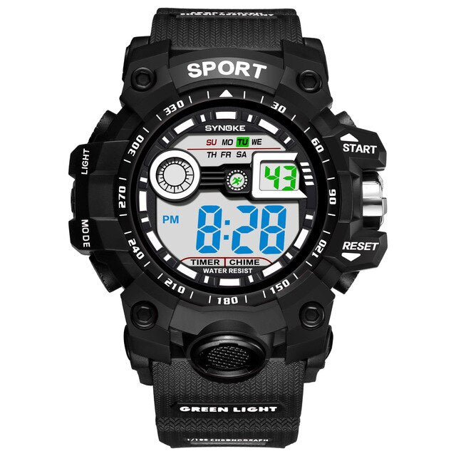 SYNOKE New Arrival Luxury Sports Watch  Digital LED