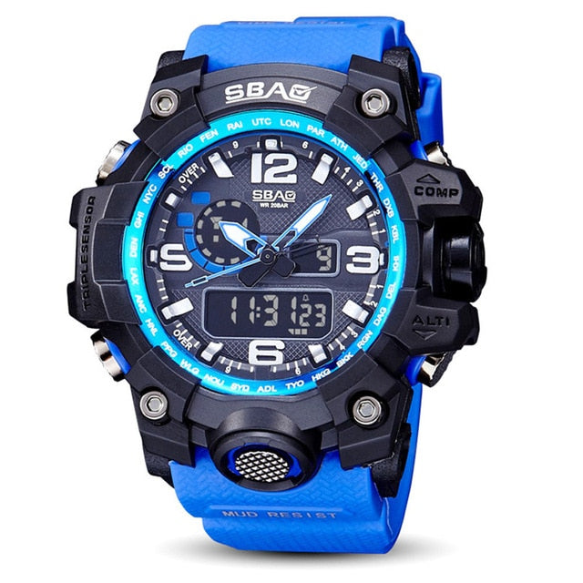 Duobla Dual Display Analog Digital LED Electronic