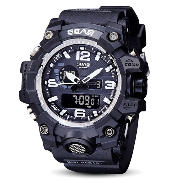 Duobla Dual Display Analog Digital LED Electronic