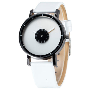 New Men Wristwatch Brief Design Creative Upside Down Hand