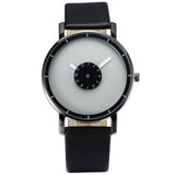 New Men Wristwatch Brief Design Creative Upside Down Hand