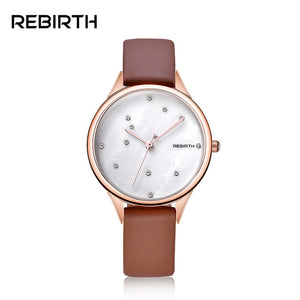 Top Brand Luxury Women Watches Popular shell face Crystal