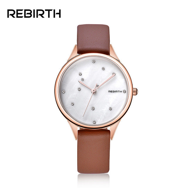 Top Brand Luxury Women Watches Popular shell face Crystal