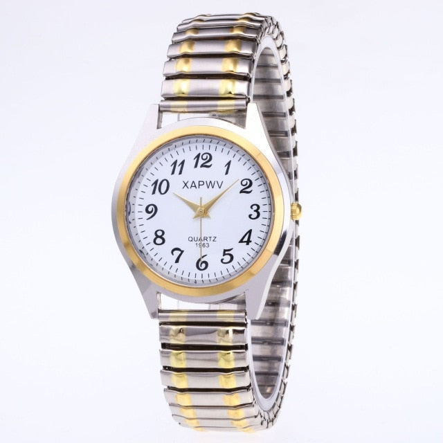 Top Brand Luxury Quartz Watch Women Clock Men Ladies Dress