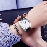 Fashion Design Roman numerals Lovers  Unisex Leather Band vintage