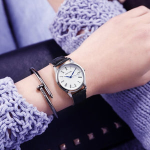 Fashion Design Roman numerals Lovers  Unisex Leather Band vintage