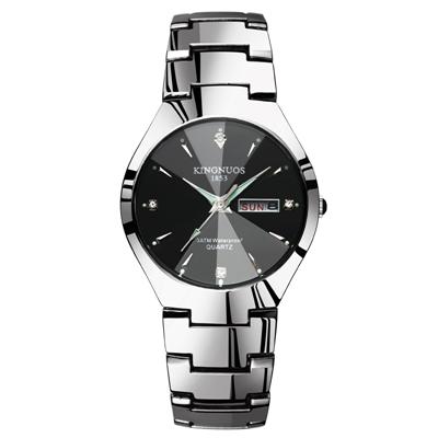 KINGNUOS Top Brand Fashion Quartz Waterproof Wristwatch Couple Clocks