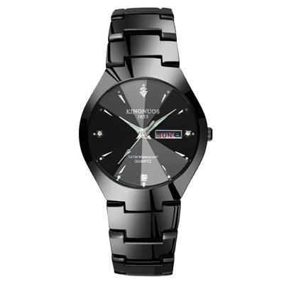 KINGNUOS Top Brand Fashion Quartz Waterproof Wristwatch Couple Clocks