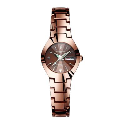 KINGNUOS Top Brand Fashion Quartz Waterproof Wristwatch Couple Clocks