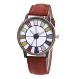 Quartz Watches for Women Ladies Denim Leather Strap Retro Style