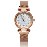 Relogio Feminino Innovation Creative Magnetic Watch Women Rose Gold