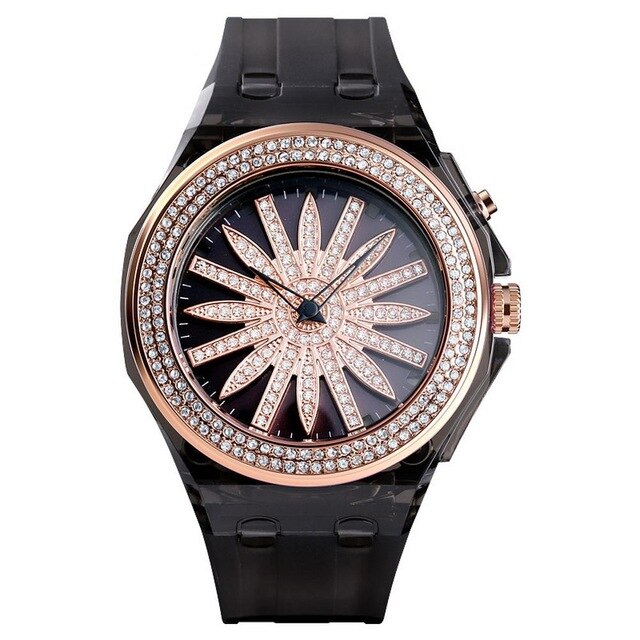 Women Watch Fashion Trend LED Light Innovative Dial Quartz Watches