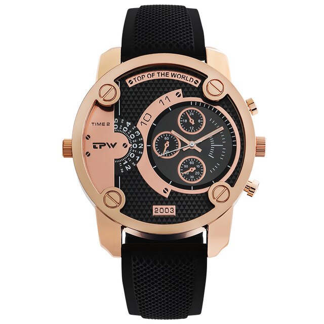Men Watch Creative Design Watches Silicone