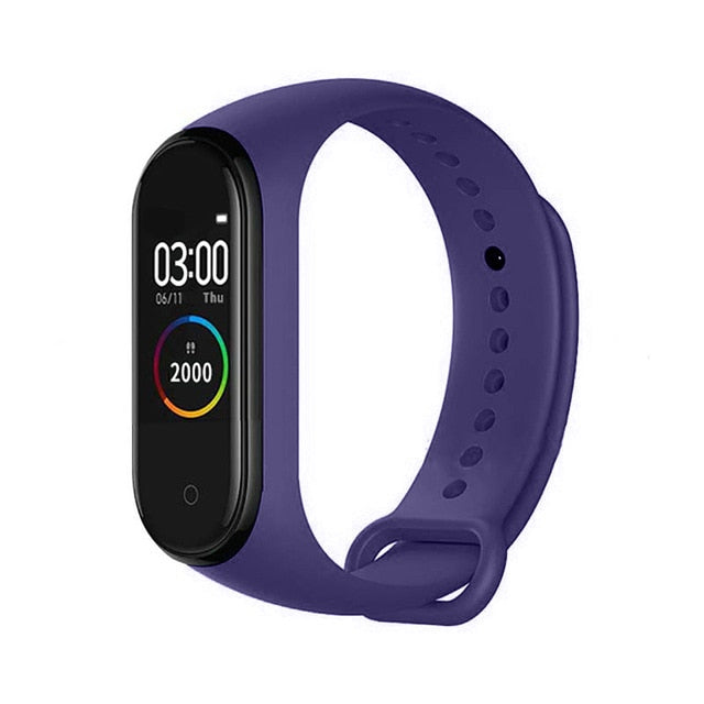 Rovtop M4 Plus Men Smart Watch Blood Pressure Heart Rate