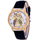Women luxury Fashion Casual Colours Leather Strap Analog Quartz Round Watches Ladies