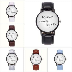 Relogio Feminino Retro Style Simple Classic Casual Women's Girls Fashion Watch