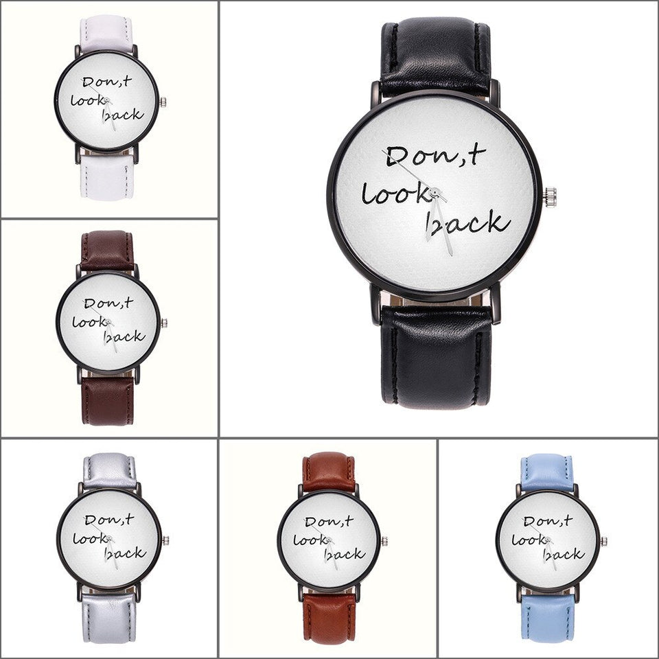 Relogio Feminino Retro Style Simple Classic Casual Women's Girls Fashion Watch